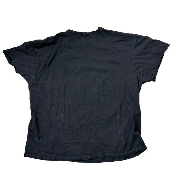 Vintage Horror Tee Jaws Black Short Sleeve XL Men's Unisex 90s Shark - Picture 4 of 4